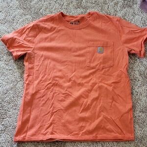 Carhartt Womens Short Sleeve Tee in Orange